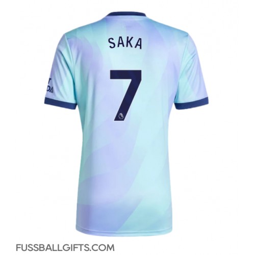 Arsenal Bukayo Saka #7 Fußballbekleidung 3rd trikot 2024-25 Kurzarm